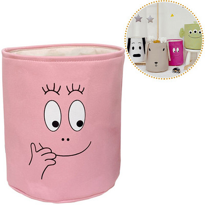 Rajzfilm állatok szennyes kosár három réteg vastagított gyerekjátékok asztali szervező egyéb tárolódoboz Összecsukható otthoni tárolótáska