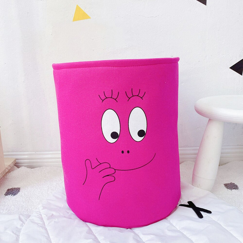 Rajzfilm állatok szennyes kosár három réteg vastagított gyerekjátékok asztali szervező egyéb tárolódoboz Összecsukható otthoni tárolótáska