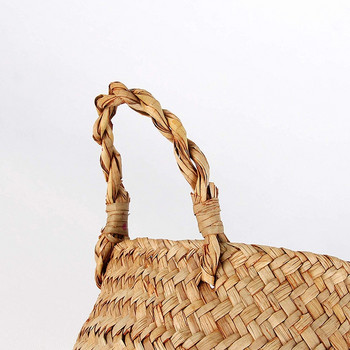 100% ръчно изработени кошници от плат от растителни влакна Тъкани кошници Съхранение на кошници Използвайте за съхранение или за саксийни растения Кошници Panier Osier