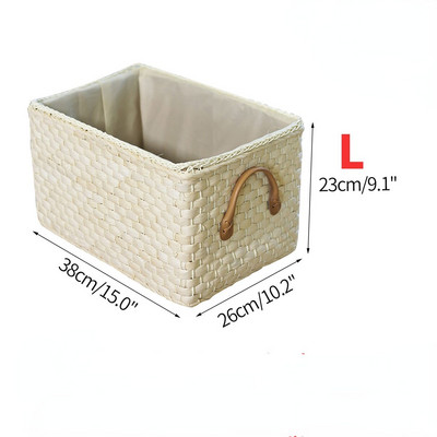 Kootud hoiukorvid Suur käepidemega hoiukorv Riided Organzier Kapp Kapp Organzier Mitmesugused Organzier Koduhoid