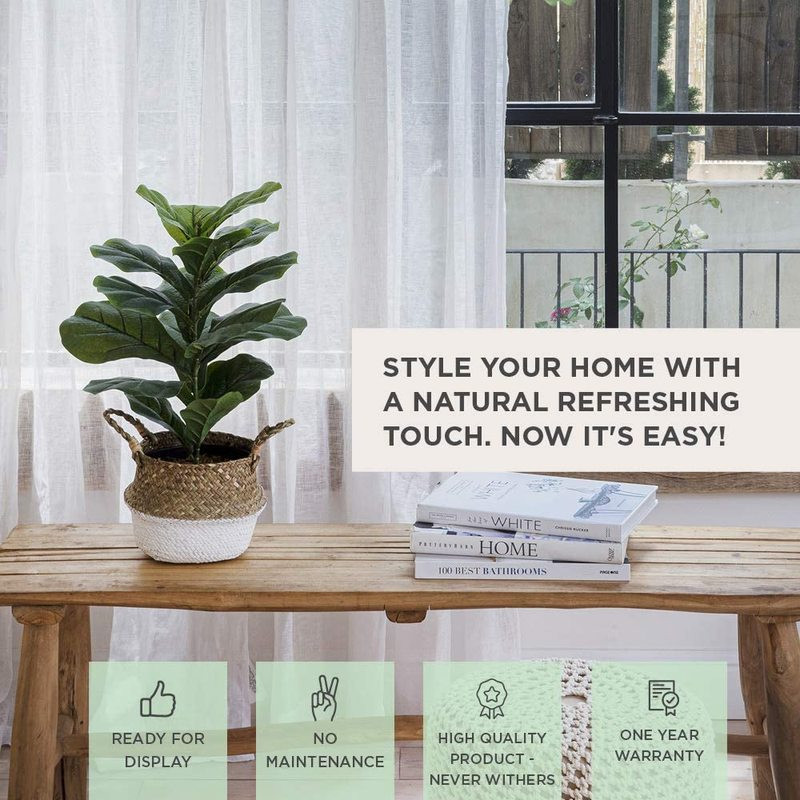 Nagy tengerifű kosár Fonott has kosár szőtt kerti virágtartó edény otthon Boho dekor Mosoda Piknik Élelmiszerbolt Szalmatároló Ültetőgépek