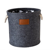 Prijenosni filc Prljava odjeća Sklopiva košara za rublje za dom Okrugli pravokutnik Dječja knjiga igračaka Košare za pohranu sitnica