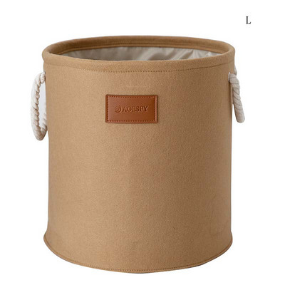 Prijenosni filc Prljava odjeća Sklopiva košara za rublje za dom Okrugli pravokutnik Dječja knjiga igračaka Košare za pohranu sitnica