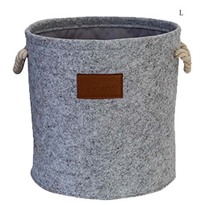 Prijenosni filc Prljava odjeća Sklopiva košara za rublje za dom Okrugli pravokutnik Dječja knjiga igračaka Košare za pohranu sitnica
