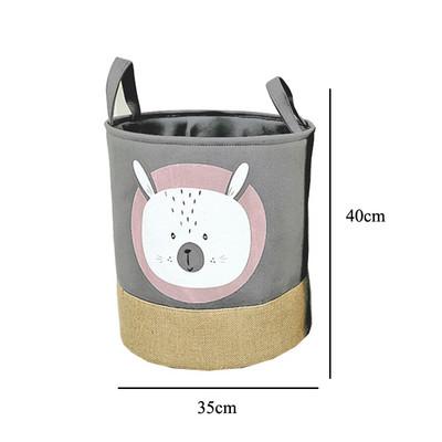 Rožinis vaivorykštės raštas vandeniui atsparus krepšelis žaislams nešvariems skalbiniams krepšelis krepšys drabužiams žaislų laikymo dėžutė įvairioms reikmėms