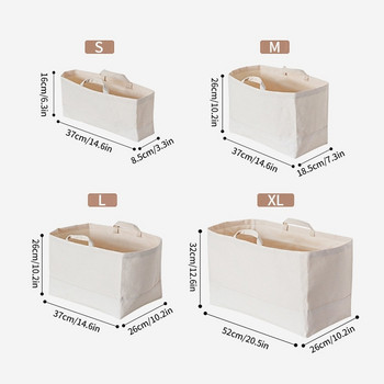 Плюс размер Сгъваема кошница за съхранение Гардероб Органайзер Кошница Различни дрехи Чанти за съхранение Органайзер за шкафове Sac Rangement Vetement