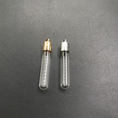 30 tk kullast/hõbedast liimikork toruklaasist viaal Ripats medaljon amuletid minisoovid klaaspudelid purgid nimi riisil kunst ehted kingitused