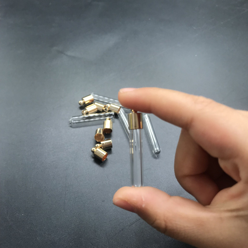 30 tk kullast/hõbedast liimikork toruklaasist viaal Ripats medaljon amuletid minisoovid klaaspudelid purgid nimi riisil kunst ehted kingitused