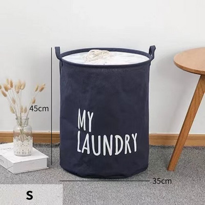 1 vnt. sulankstomas skalbinių krepšelis, atsparus vandeniui iškylų laikymui, didelės talpos apvalus nešvarių drabužių žaislų antklodės laikymo krepšelis