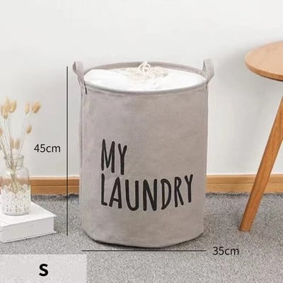 1 vnt. sulankstomas skalbinių krepšelis, atsparus vandeniui iškylų laikymui, didelės talpos apvalus nešvarių drabužių žaislų antklodės laikymo krepšelis