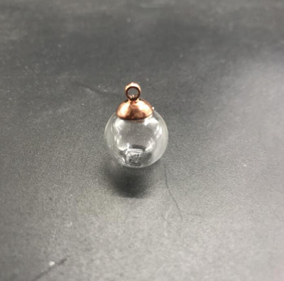 10 tk 16 mm minitühjad klaaskuulipudelid rippuvad amuletid viaalid soovipudelid läbipaistvast klaasist maakera mullkristallkerad vaba korgiga