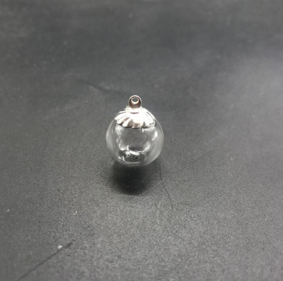 10 tk 16 mm minitühjad klaaskuulipudelid rippuvad amuletid viaalid soovipudelid läbipaistvast klaasist maakera mullkristallkerad vaba korgiga