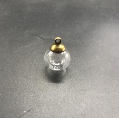 10 tk 16 mm minitühjad klaaskuulipudelid rippuvad amuletid viaalid soovipudelid läbipaistvast klaasist maakera mullkristallkerad vaba korgiga