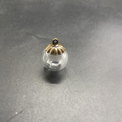 10 tk 16 mm minitühjad klaaskuulipudelid rippuvad amuletid viaalid soovipudelid läbipaistvast klaasist maakera mullkristallkerad vaba korgiga