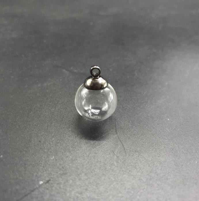 10 tk 16 mm minitühjad klaaskuulipudelid rippuvad amuletid viaalid soovipudelid läbipaistvast klaasist maakera mullkristallkerad vaba korgiga