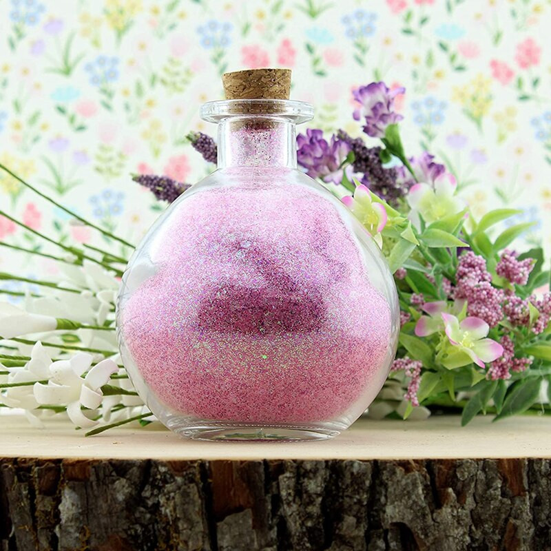 Srednjovjekovna okrugla boca za napitak s plutom DIY parfem cvjetni aranžman Ukrasna boca Retro kožni držač Rekviziti za igru