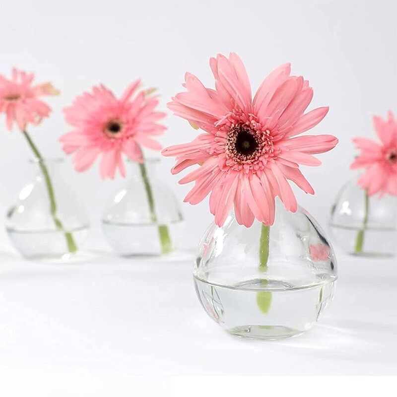 Srednjovjekovna okrugla boca za napitak s plutom DIY parfem cvjetni aranžman Ukrasna boca Retro kožni držač Rekviziti za igru