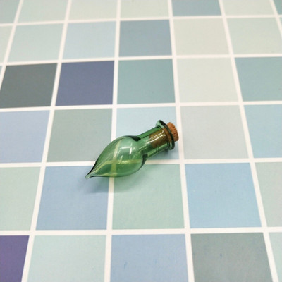 10 KOM Šarene male staklene bočice plutene bočice s kapljicama vode Plutajući privjesci DIY Ogrlica Privjesak s parfemskim uljem Male staklenke za boce