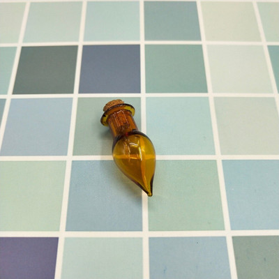 10 KOM Šarene male staklene bočice plutene bočice s kapljicama vode Plutajući privjesci DIY Ogrlica Privjesak s parfemskim uljem Male staklenke za boce