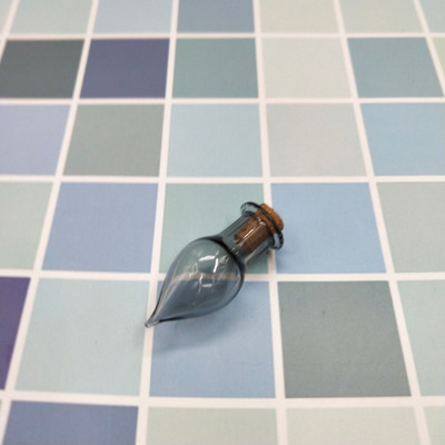 10 KOM Šarene male staklene bočice plutene bočice s kapljicama vode Plutajući privjesci DIY Ogrlica Privjesak s parfemskim uljem Male staklenke za boce