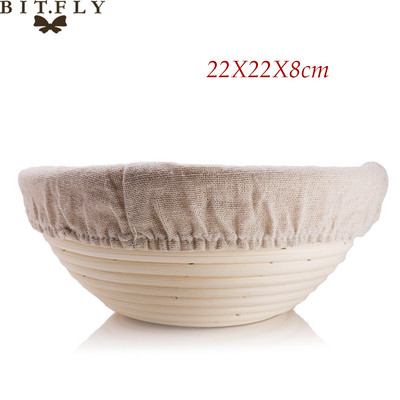 Kuum müüa leiva kääritamine rotangist korv maaleib baguette banneton tainas massiproovi proovimine degusteerimine küpsetuskorvid tarvikud