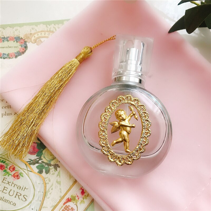 Vintage parfüümipudel, tühjad pudelid, pihustuspudel, messingist dekoratiivsed sisustustarbed mahutavusega 25ml