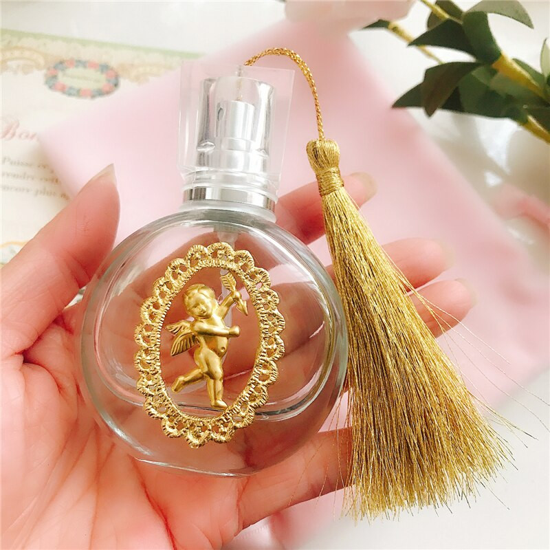 Vintage parfüümipudel, tühjad pudelid, pihustuspudel, messingist dekoratiivsed sisustustarbed mahutavusega 25ml