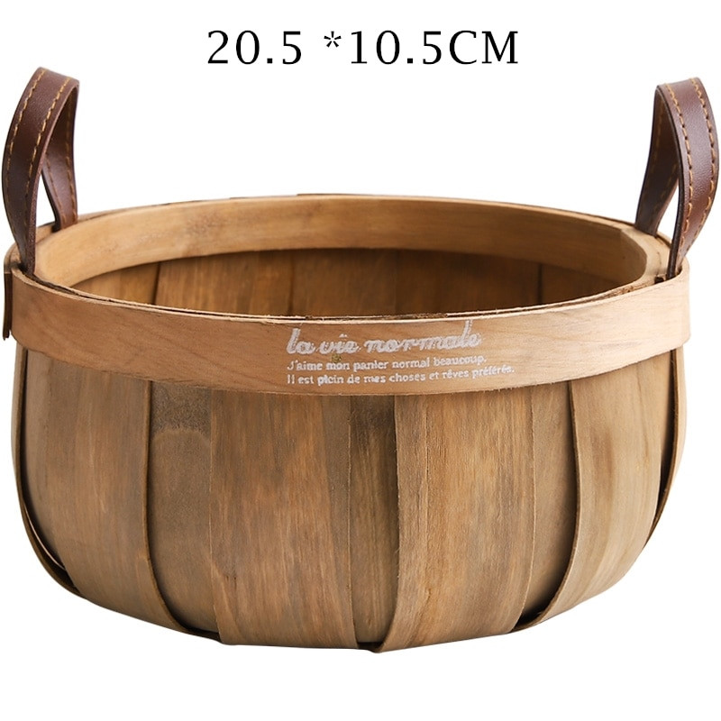 Tárolókosár Japán Protable kézzel készített tok Konyha Zöldségtároló kosár Piknik ételkosár Fa kosár élelmiszer betöltéséhez