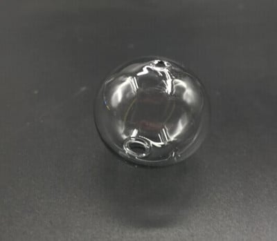 25 mm găuri duble bile de sticlă de culoare glob de sticlă pandantiv sticla flacon pandantiv parfum ulei colier accesorii decor handmad 10 buc