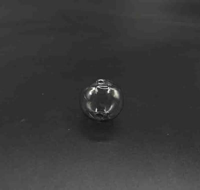 25 mm găuri duble bile de sticlă de culoare glob de sticlă pandantiv sticla flacon pandantiv parfum ulei colier accesorii decor handmad 10 buc