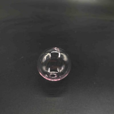25 mm găuri duble bile de sticlă de culoare glob de sticlă pandantiv sticla flacon pandantiv parfum ulei colier accesorii decor handmad 10 buc
