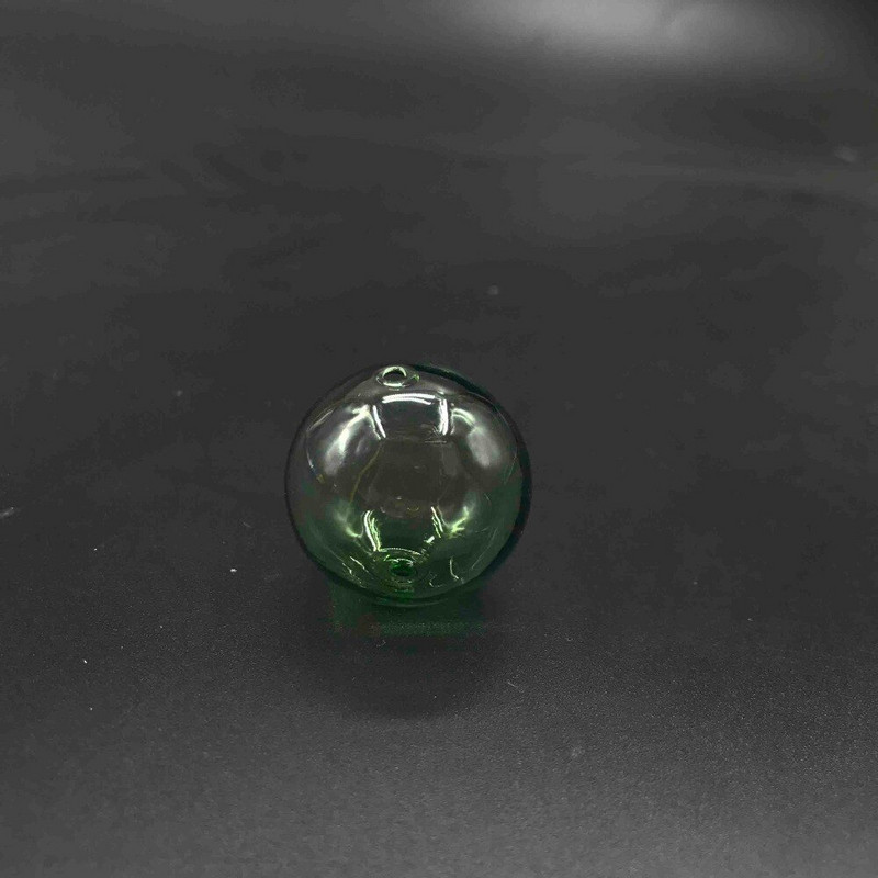 25 mm găuri duble bile de sticlă de culoare glob de sticlă pandantiv sticla flacon pandantiv parfum ulei colier accesorii decor handmad 10 buc