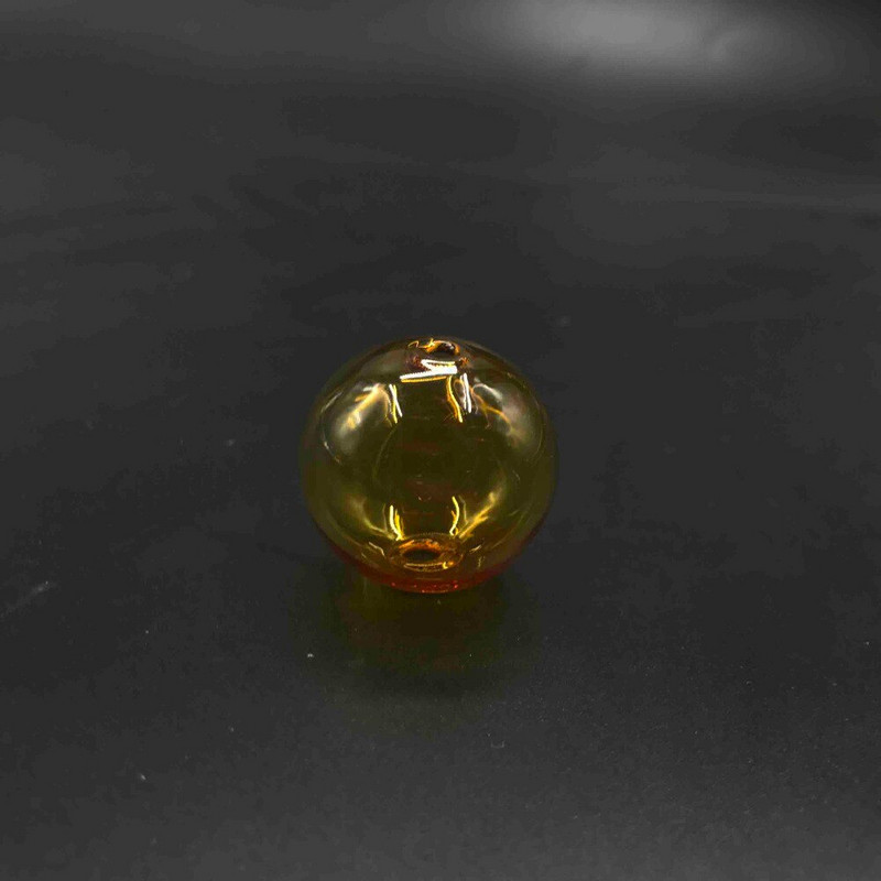 25 mm găuri duble bile de sticlă de culoare glob de sticlă pandantiv sticla flacon pandantiv parfum ulei colier accesorii decor handmad 10 buc