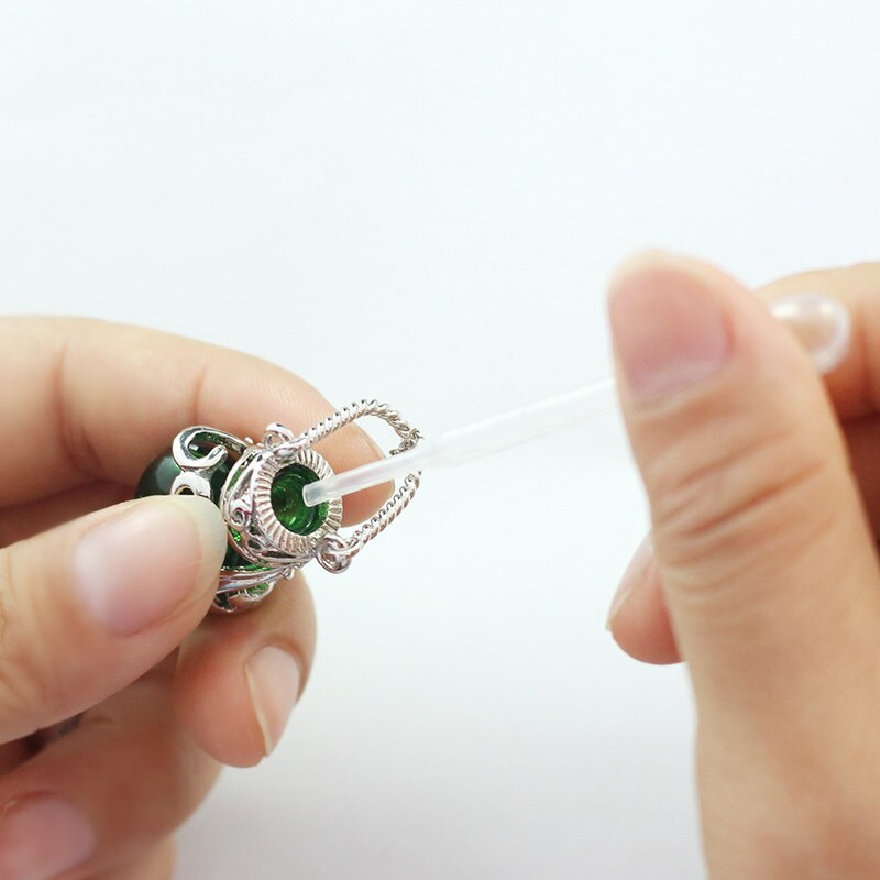 1PC Colier cu parfum de sticlă inimă mică pandantive pentru sticle cu ulei esențial Sticla de parfum parfumuri și parfumuri pentru femei cadouri deco