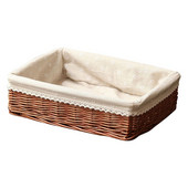 Ručno izrađena pletena košara za pohranu Košara za kruh Košara za voće Košare za posluživanje za kućni kuhinjski stol Organizator za slatkiše