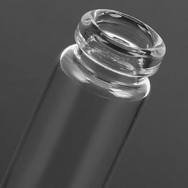 40 db 11x32 mm-es apró mini üres átlátszó parafa üvegpalackok 2 ml-es