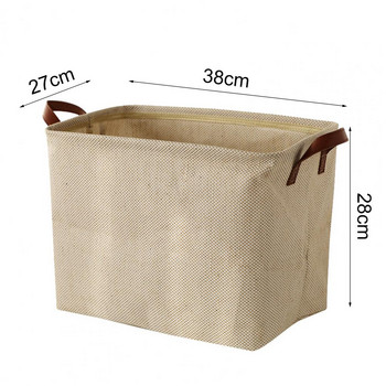 Сгъваема кошница за съхранение Баня Декоративни плътни шевове Кошница за мръсни дрехи за пране Кошница за пране