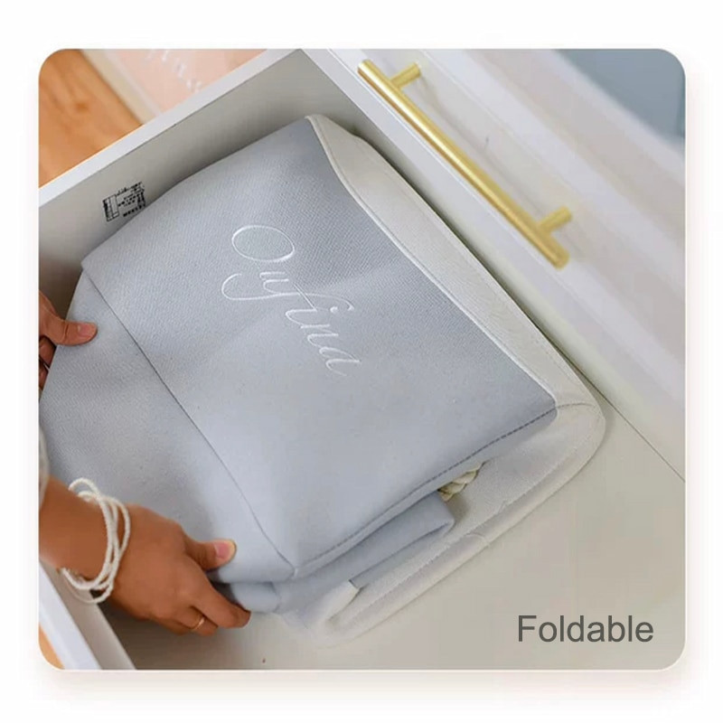 Audinių laikymo krepšeliai skalbinių kliūtis sulankstoma vaikų žaislų laikymo dėžė namų organizatorius antklodė nešvarių drabužių žaislų krepšelis su dangteliu