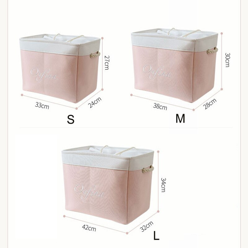 Audinių laikymo krepšeliai skalbinių kliūtis sulankstoma vaikų žaislų laikymo dėžė namų organizatorius antklodė nešvarių drabužių žaislų krepšelis su dangteliu