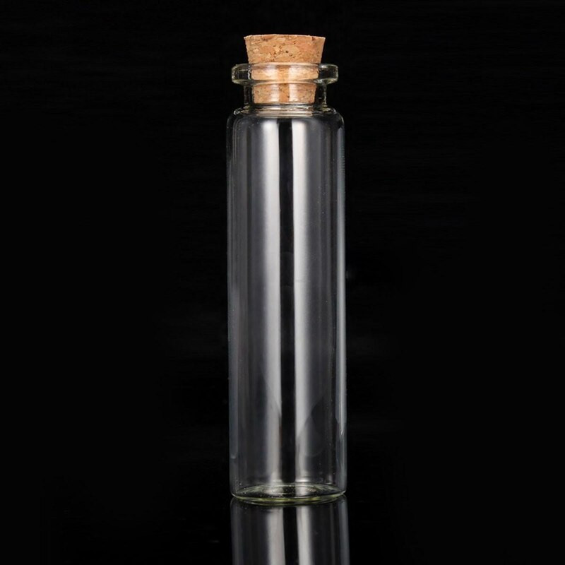 10 db üveg palack parafa üvegüveg medál és 10 db 20 ml-es mini átlátszó kívánságüveg üzenet üvegfiola