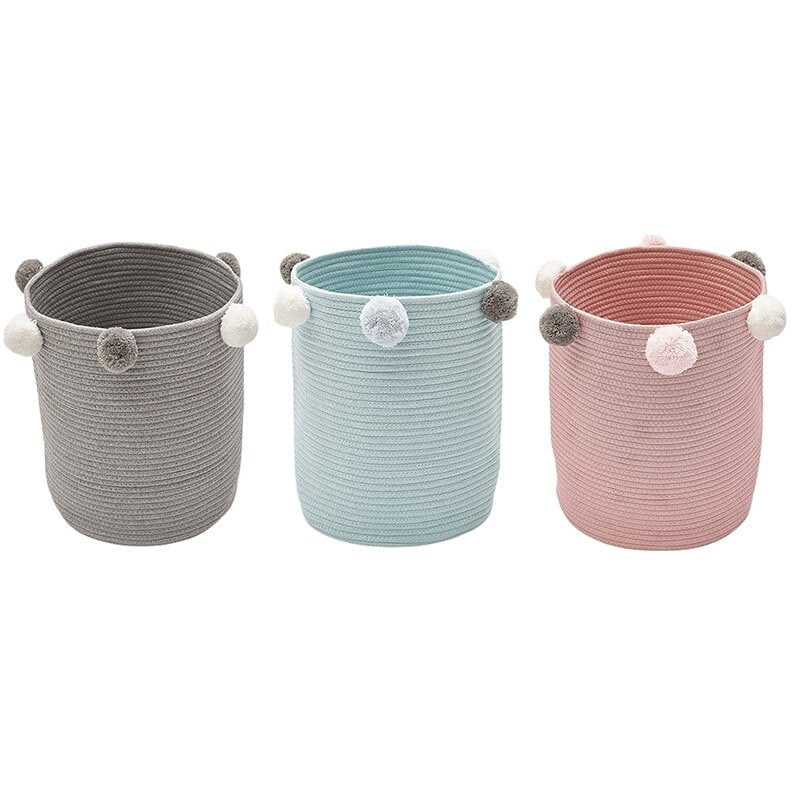 Dekoratyvinis darželio laikymo krepšelis vaikams Kūdikių žaislai Didelė saugykla Vaikų kūdikių namų organizatorius nešvarių drabužių skalbinių kliūtis