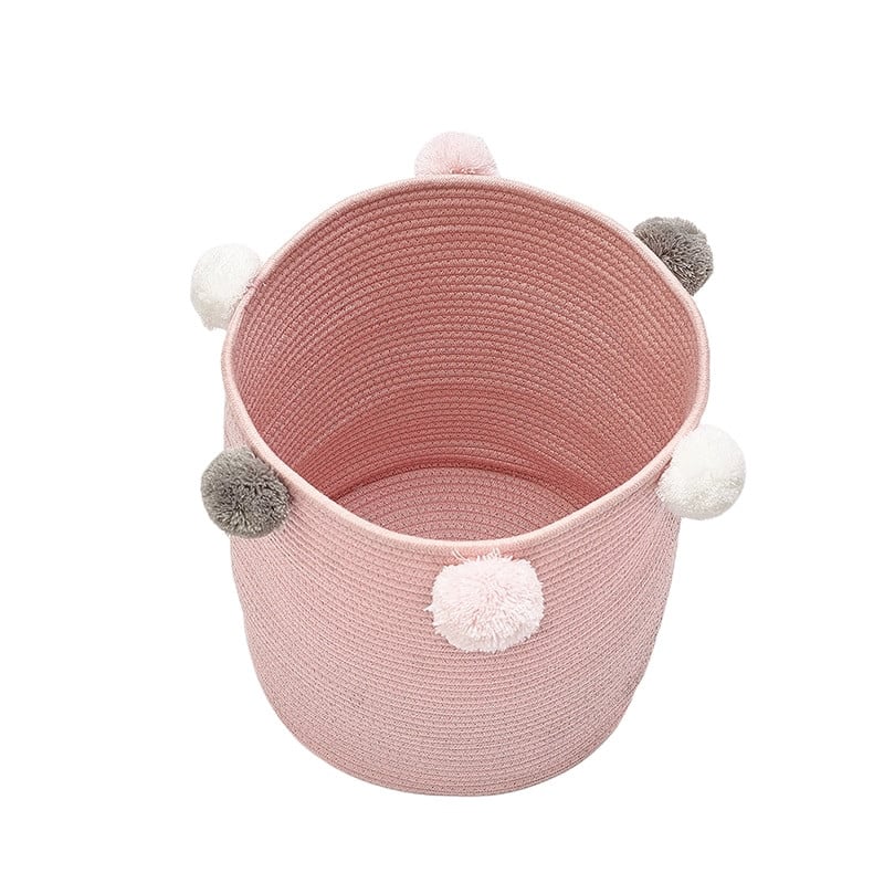 Dekoratyvinis darželio laikymo krepšelis vaikams Kūdikių žaislai Didelė saugykla Vaikų kūdikių namų organizatorius nešvarių drabužių skalbinių kliūtis