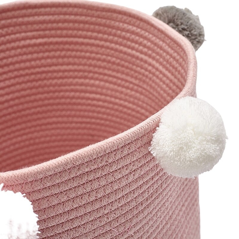 Dekoratyvinis darželio laikymo krepšelis vaikams Kūdikių žaislai Didelė saugykla Vaikų kūdikių namų organizatorius nešvarių drabužių skalbinių kliūtis