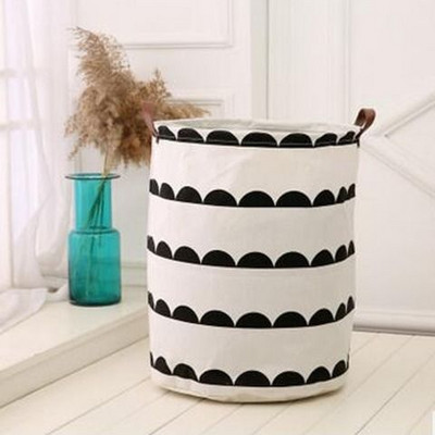 INS Sulankstoma virvelė skalbinių krepšelis Didelės talpos žaislai Drabužių laikymo kliūtis Prašmatnus dekoras Vaikų skalbimo kambario organizatorius krepšys