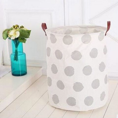 INS Sulankstoma virvelė skalbinių krepšelis Didelės talpos žaislai Drabužių laikymo kliūtis Prašmatnus dekoras Vaikų skalbimo kambario organizatorius krepšys