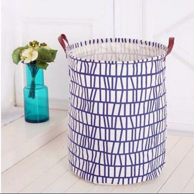 INS Sulankstoma virvelė skalbinių krepšelis Didelės talpos žaislai Drabužių laikymo kliūtis Prašmatnus dekoras Vaikų skalbimo kambario organizatorius krepšys