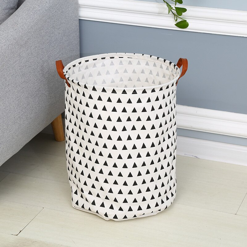 INS Sulankstoma virvelė skalbinių krepšelis Didelės talpos žaislai Drabužių laikymo kliūtis Prašmatnus dekoras Vaikų skalbimo kambario organizatorius krepšys