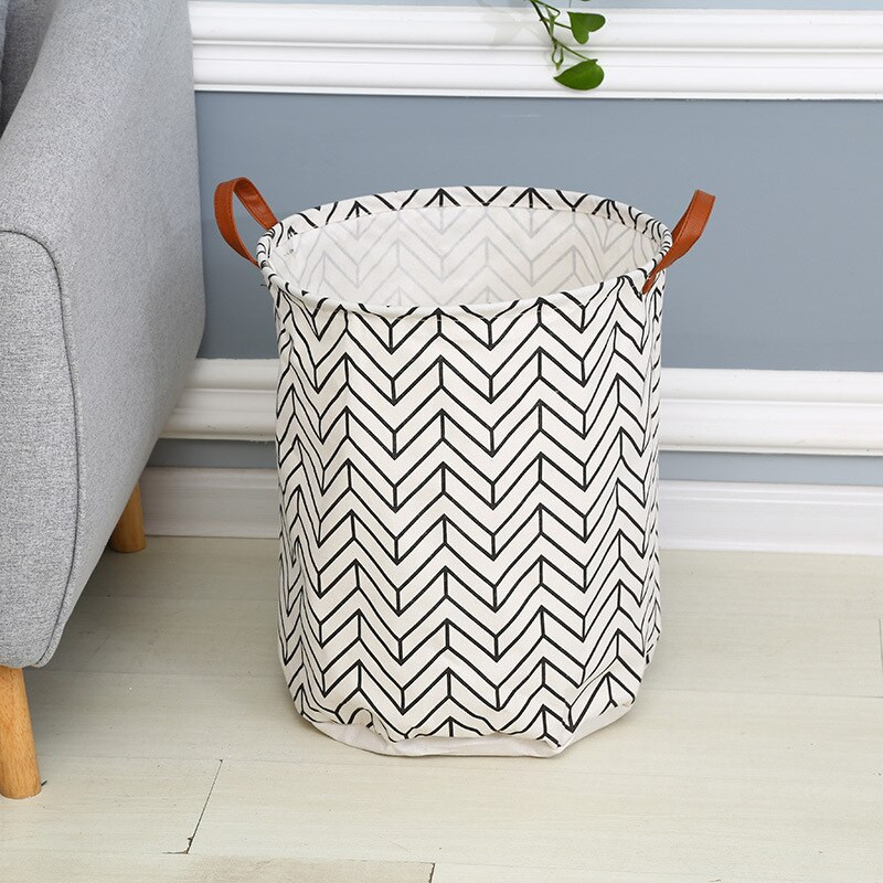 INS Sulankstoma virvelė skalbinių krepšelis Didelės talpos žaislai Drabužių laikymo kliūtis Prašmatnus dekoras Vaikų skalbimo kambario organizatorius krepšys