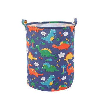Кош за пране за дрехи Сгъваема кофа за съхранение на дрехи с голям капацитет Детска кошница за играчки Домашен водоустойчив органайзер с дръжки