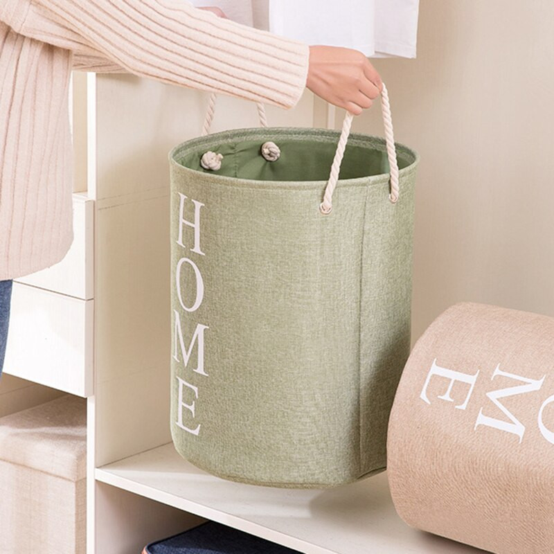 skalbinių krepšelis su rankena 100L ypač didelis daiktadėžės laikymo krepšys, patvarus daiktadėžė su sustiprinta rankena